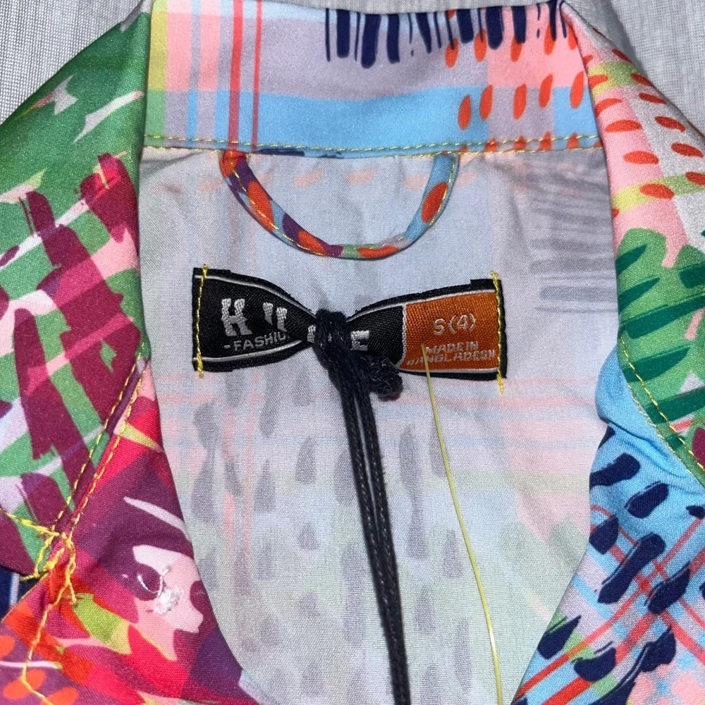 HUGE Fashion Exchange‎ Colorful Print Swim Truks and Shirt Boys sz 4